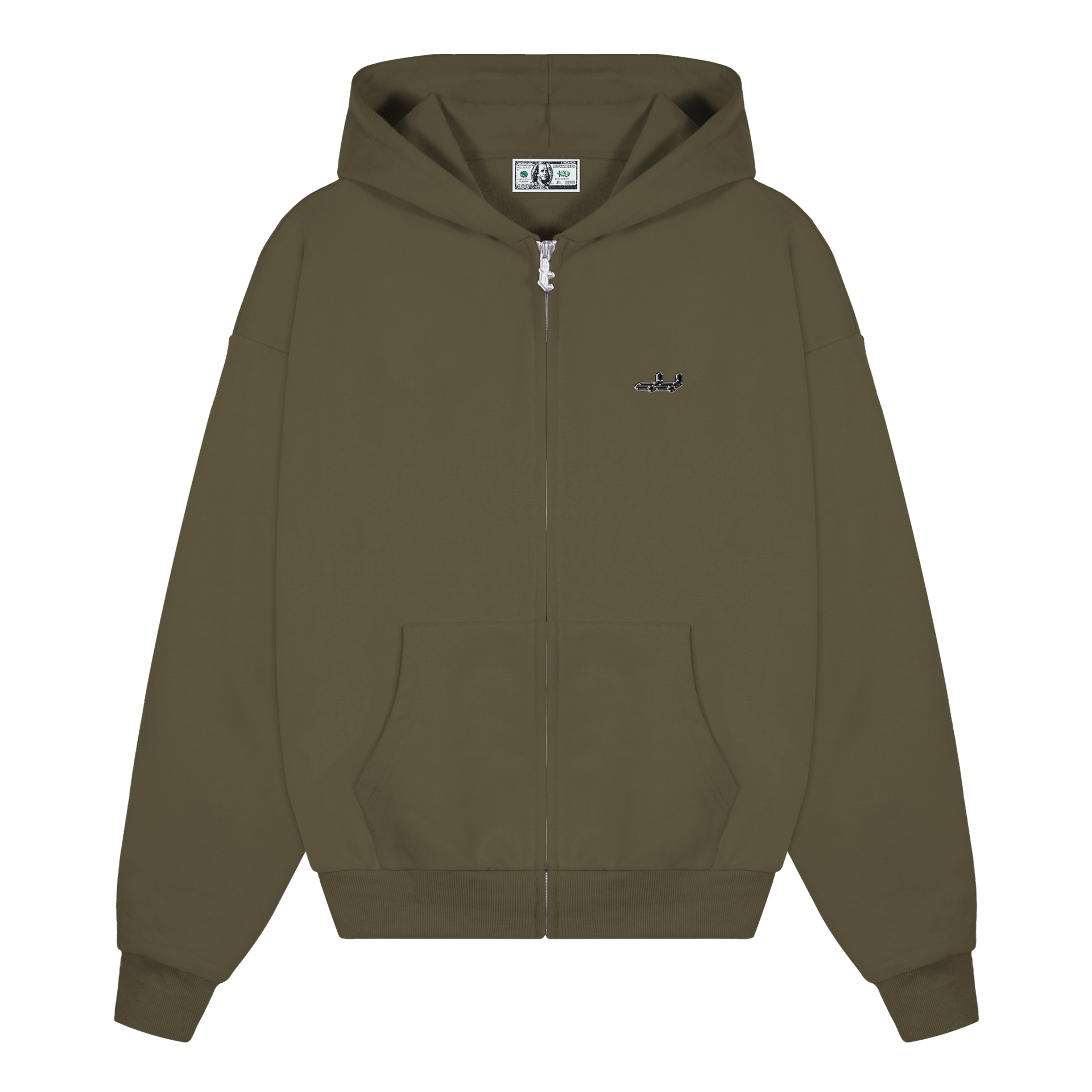 Deputy Department Alltags Reißverschluss Brünette