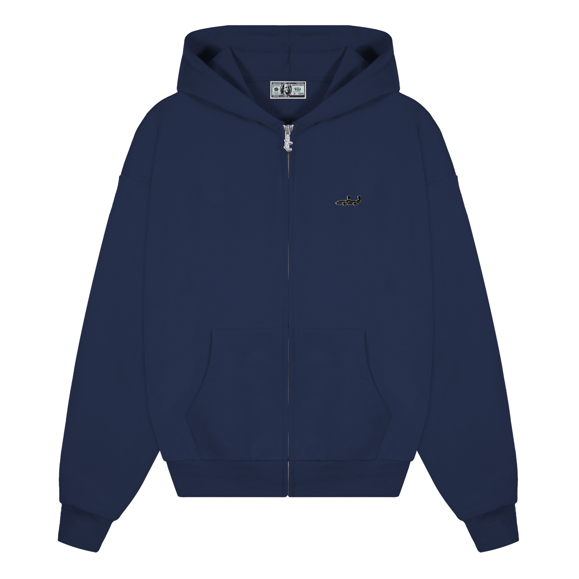 Deputy Department Alltags Zipper Marine Blau