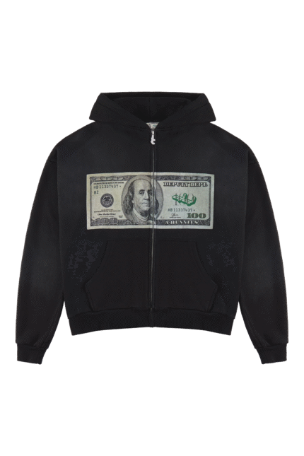Deputy Department Benjamin Zipper Hoodie Schwarz