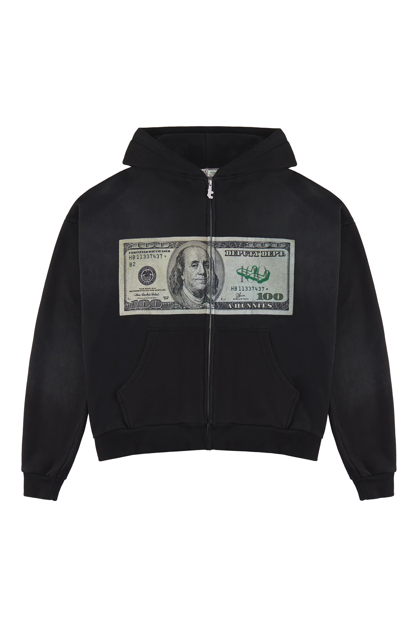 Deputy-Department-Benjamin-Zipper-Hoodie-Schwarz1 Deputy Department Benjamin Zipper Hoodie Schwarz