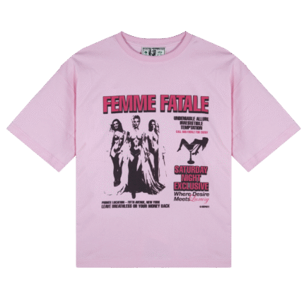 Deputy Department Femme Fatale Shirt Pink