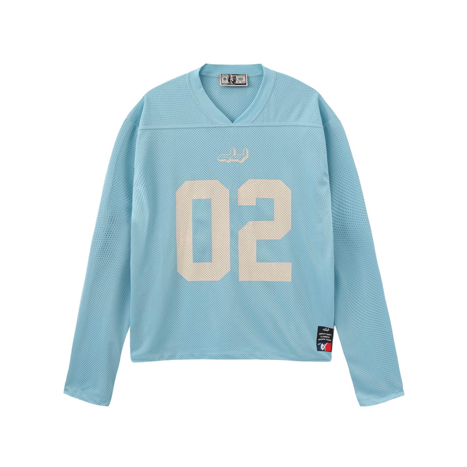 Deputy-Department-Mesh-Langarmshirt-Blau1 Deputy Department Mesh Langarmshirt Blau