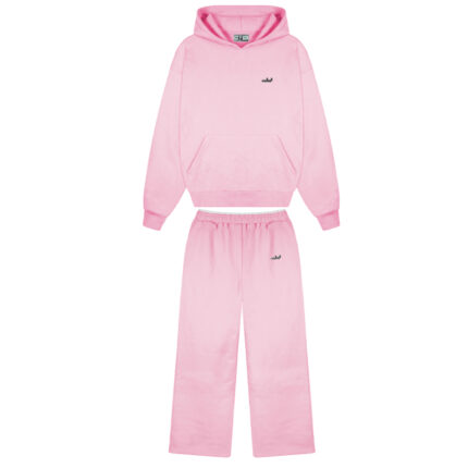 Deputy Department Alltags Trainings Anzug in Rosa