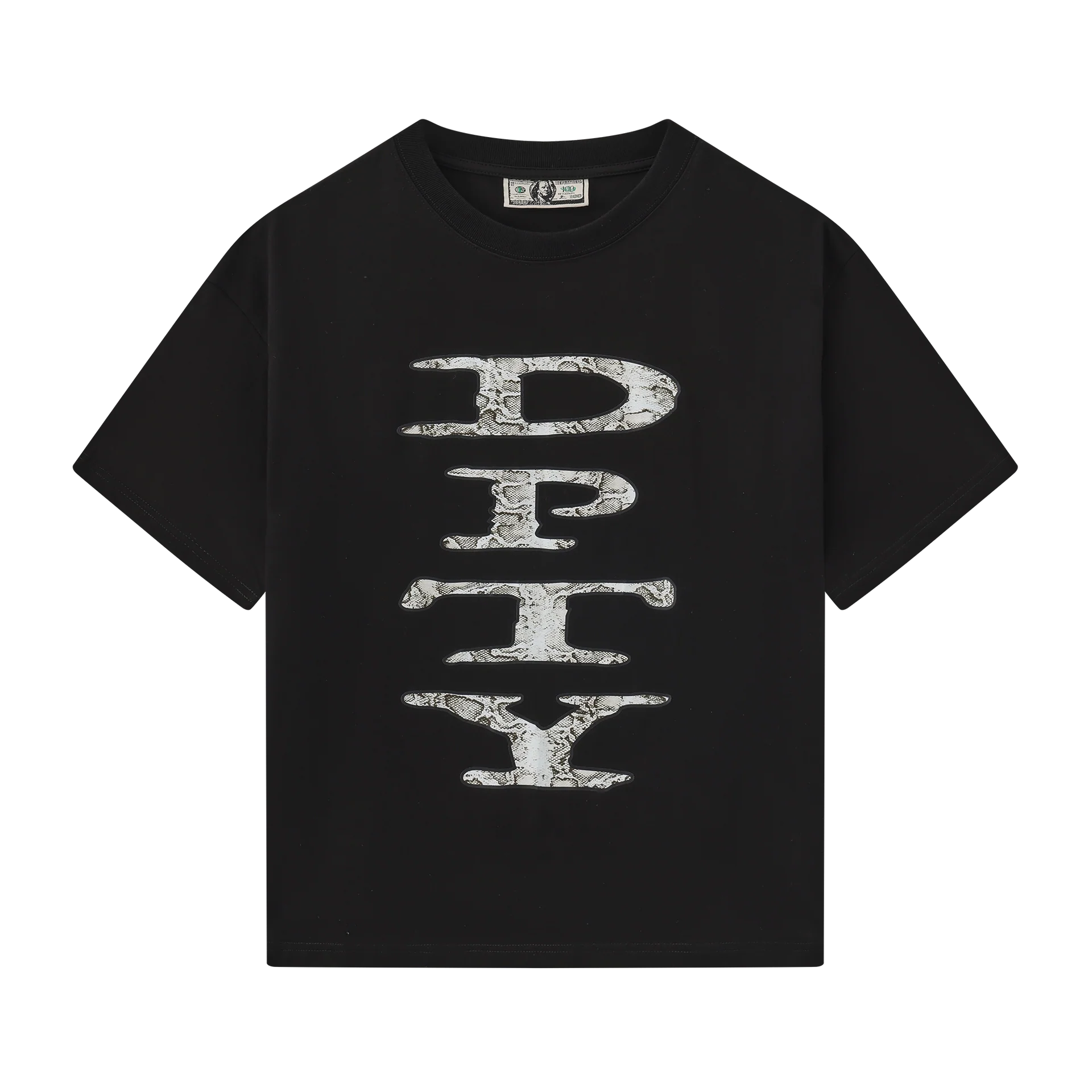 Deputy-Fossile-Tee-Schwarz Deputy Fossile Tee Schwarz
