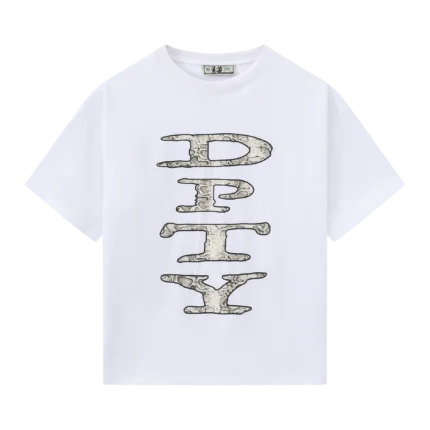 Deputy Fossile Tee Weiß