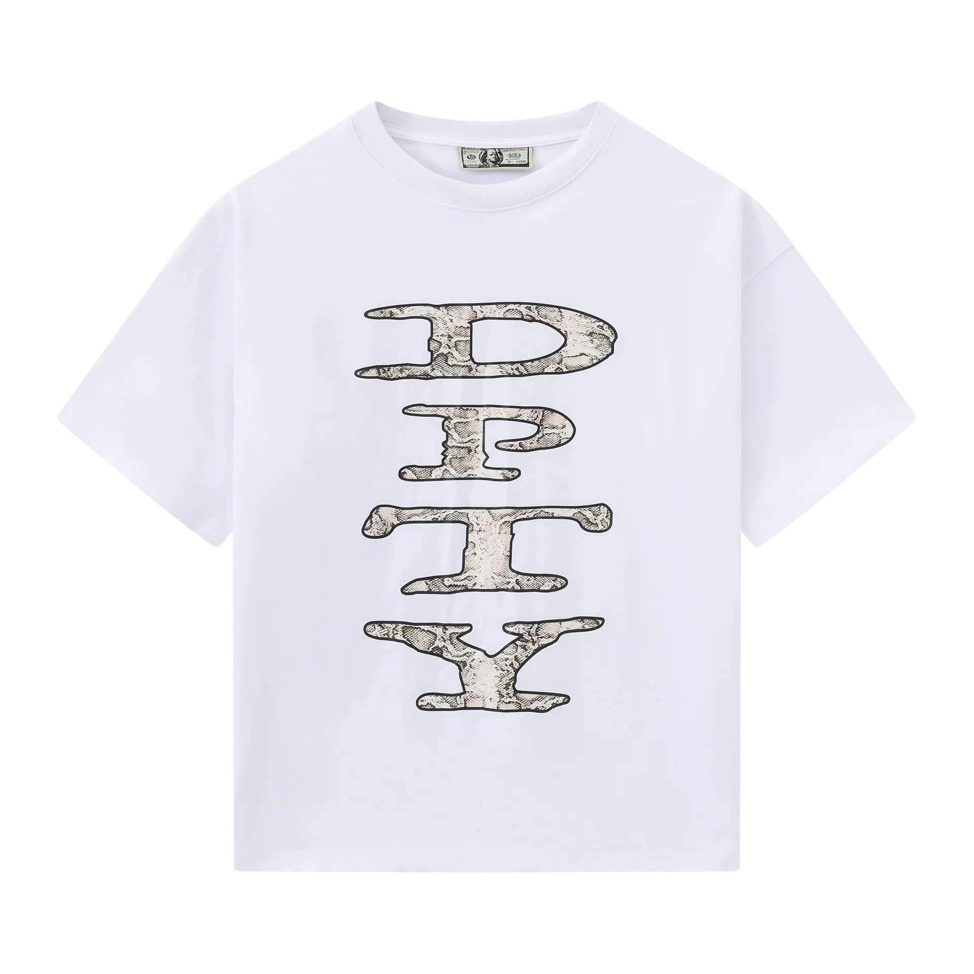 Deputy-Fossile-Tee-Weis Deputy Fossile Tee Weiß