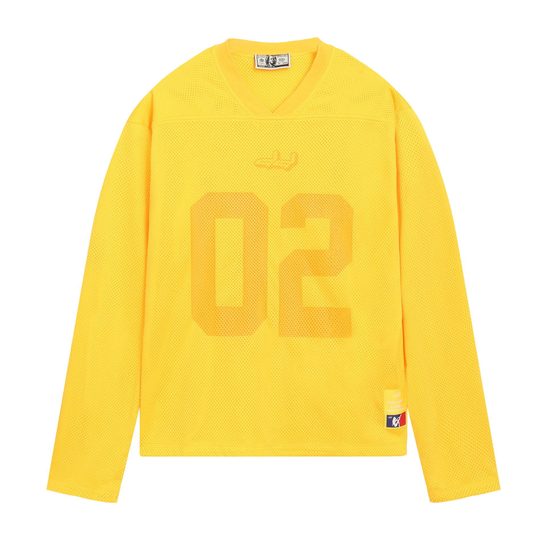 Deputy-Mesh-Longsleeve-Yellow Deputy Mesh Longsleeve Yellow