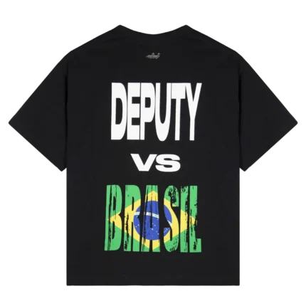 Deputy vs. Brasil T-Shirt Schwarz