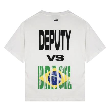 Deputy vs. Brasil Tee Weiß