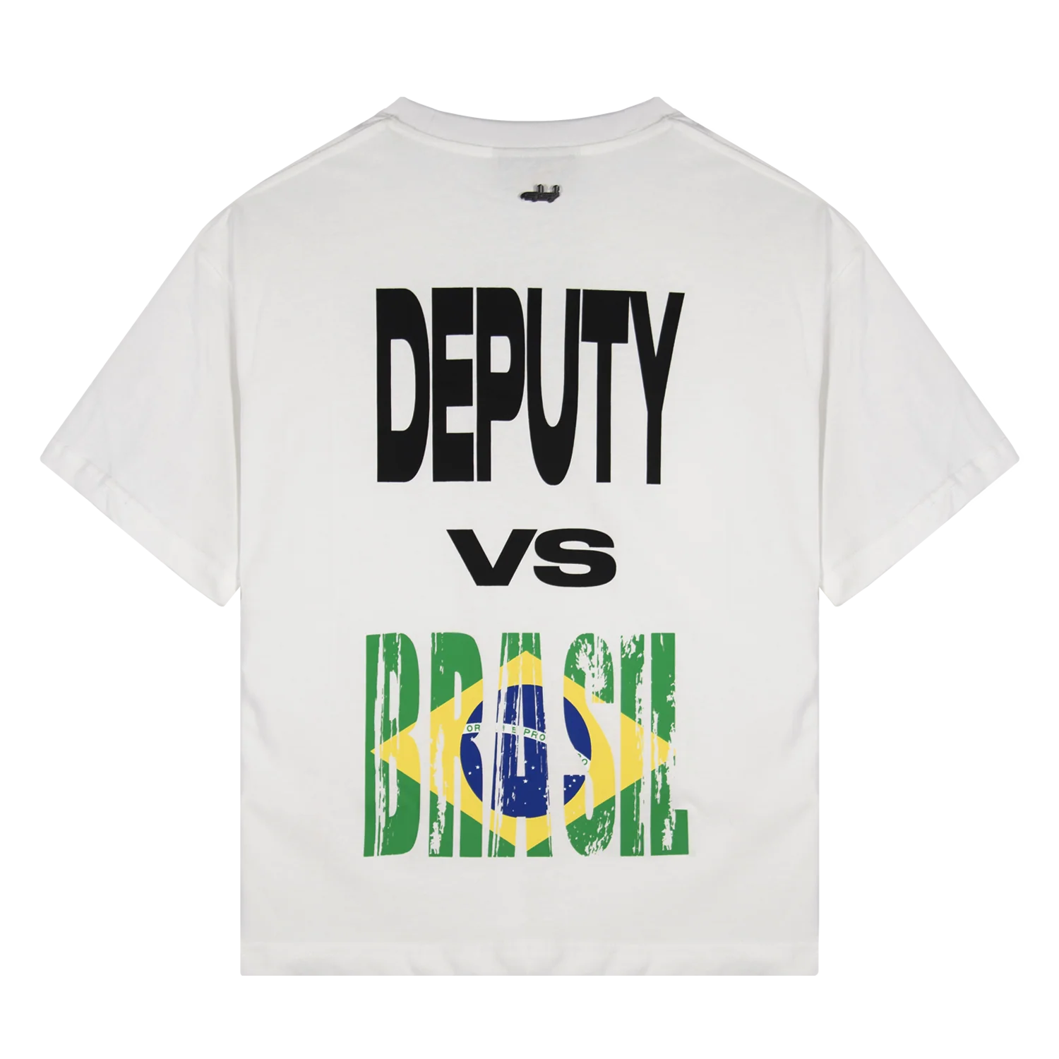Deputy-vs.-Brasil-Tee-Weis Deputy vs. Brasil Tee Weiß
